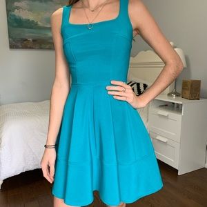 Teal dress